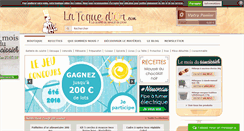 Desktop Screenshot of latoquedor.com